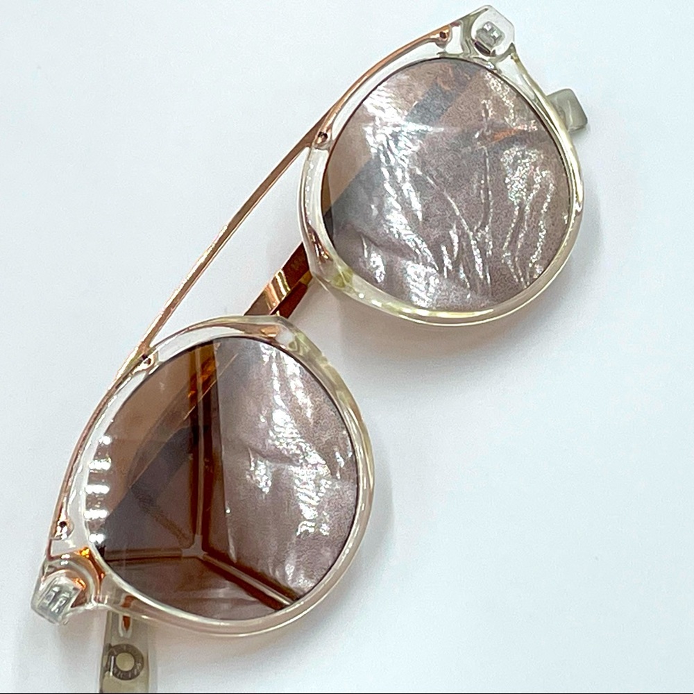 American Eagle Round Bar Sunglasses | Brown
